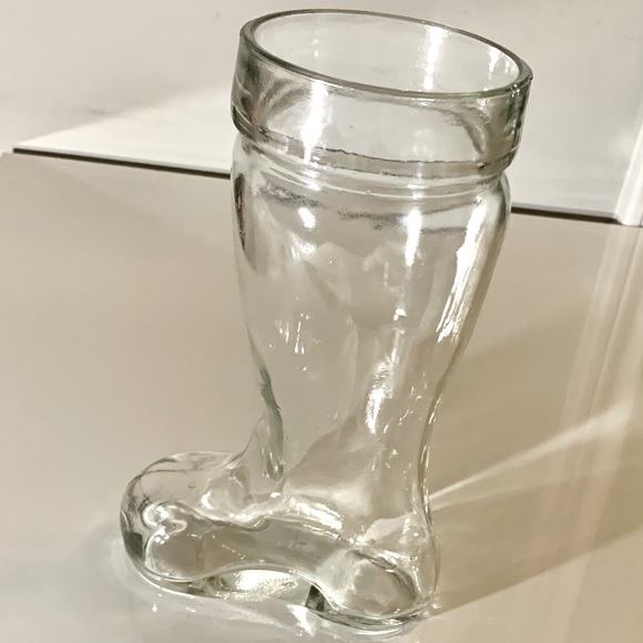 Vintage Large Das Boot German Beer Glass - Serves 1 Liter of Brew